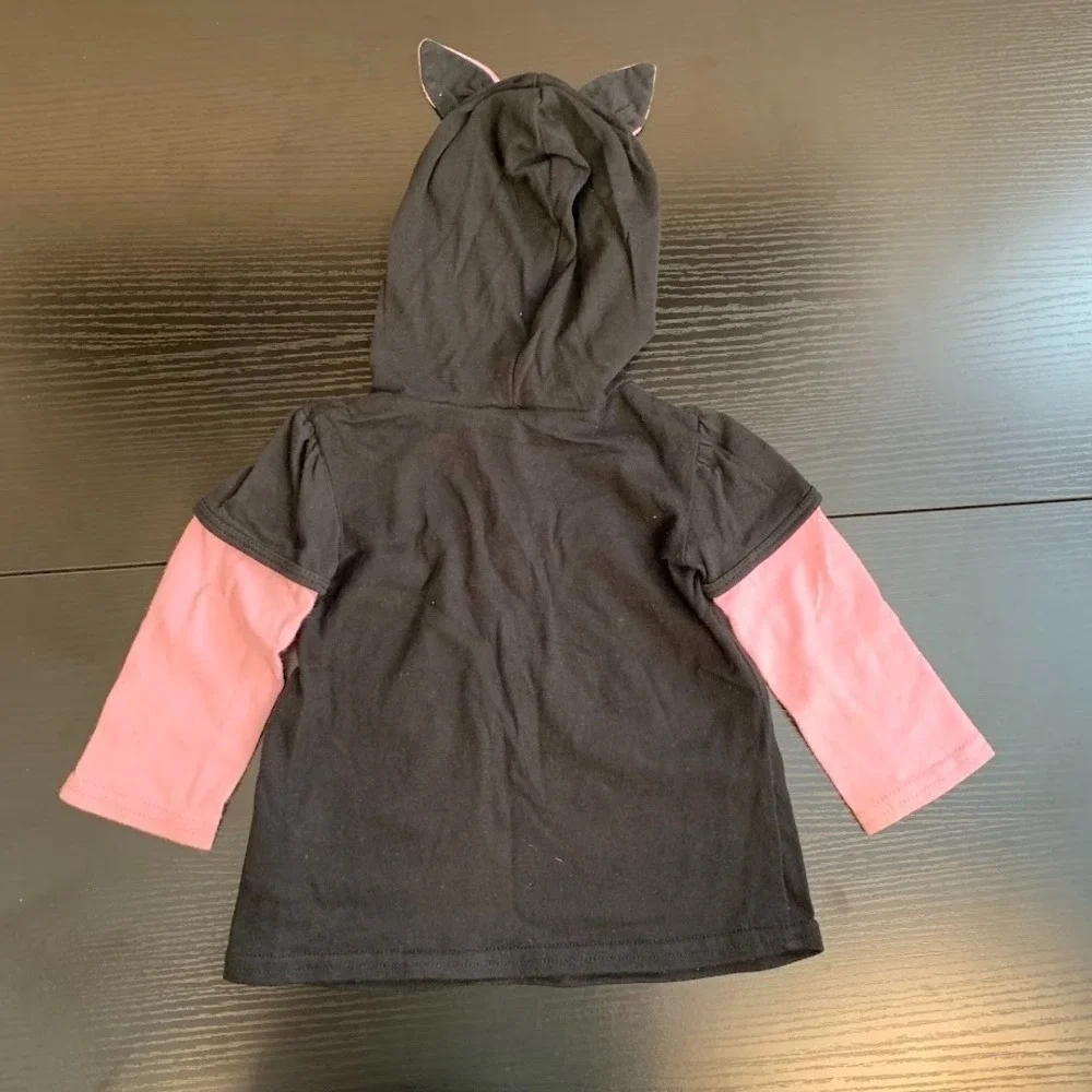 Disney The Aristocats Marie Pink/Black Outfit Set Baby‎ Girl 18 Months